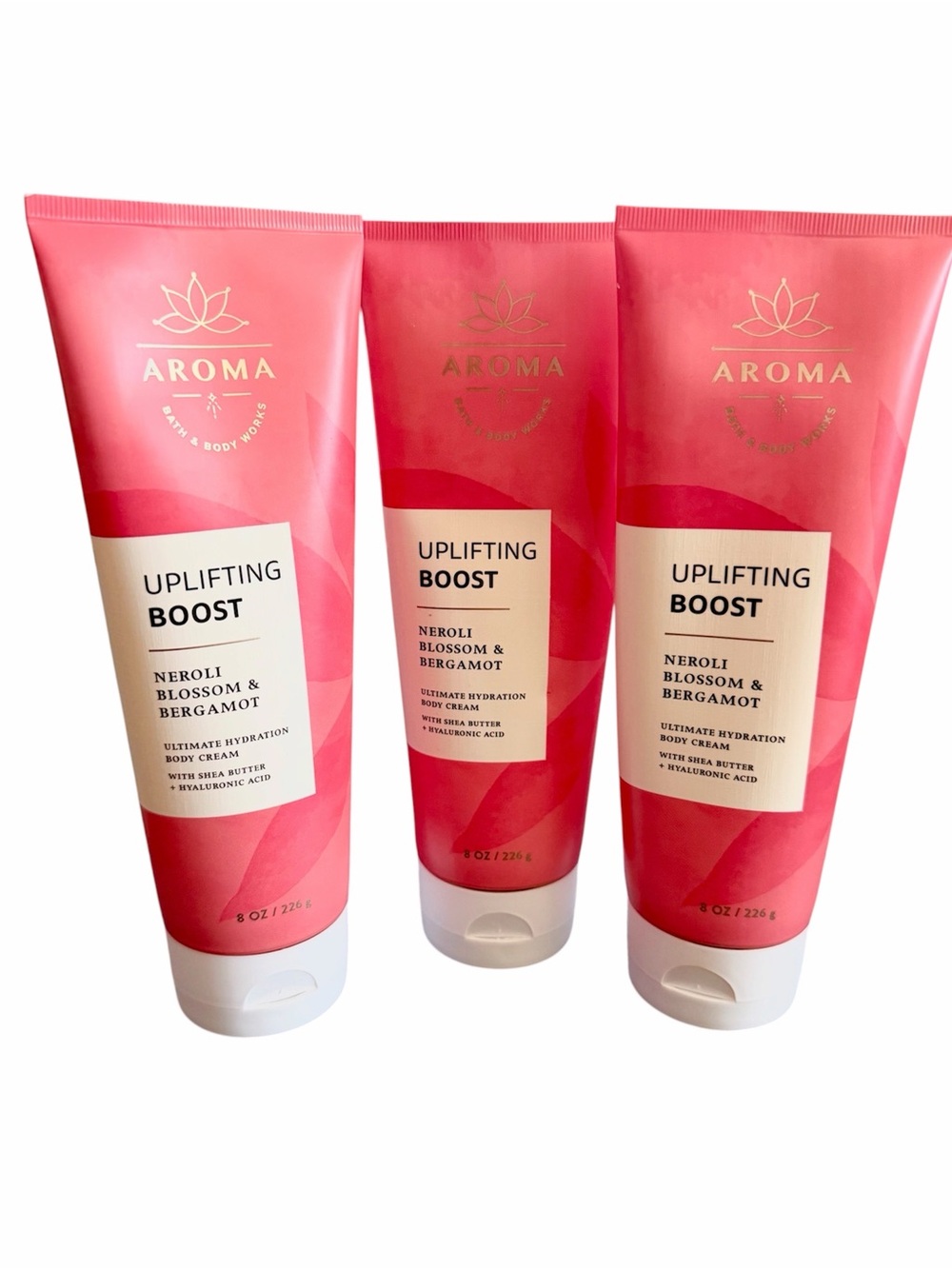 Bath & Body Works 8oz Body Cream 3 Pack - Neroli Blossom & Bergamot